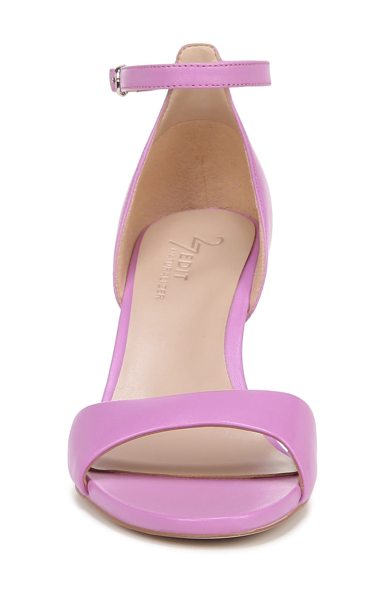 Celeste Ankle Strap Sandal, Alternate, color, VIVID LILAC LEATHER