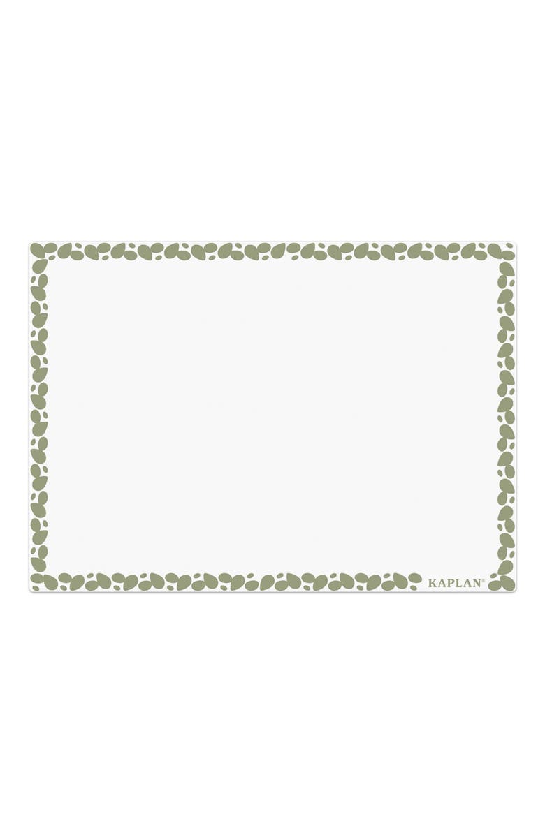 Kaplan Early Learning Company Tabletop Messy Mat - Set of 10, Alternate, color, White