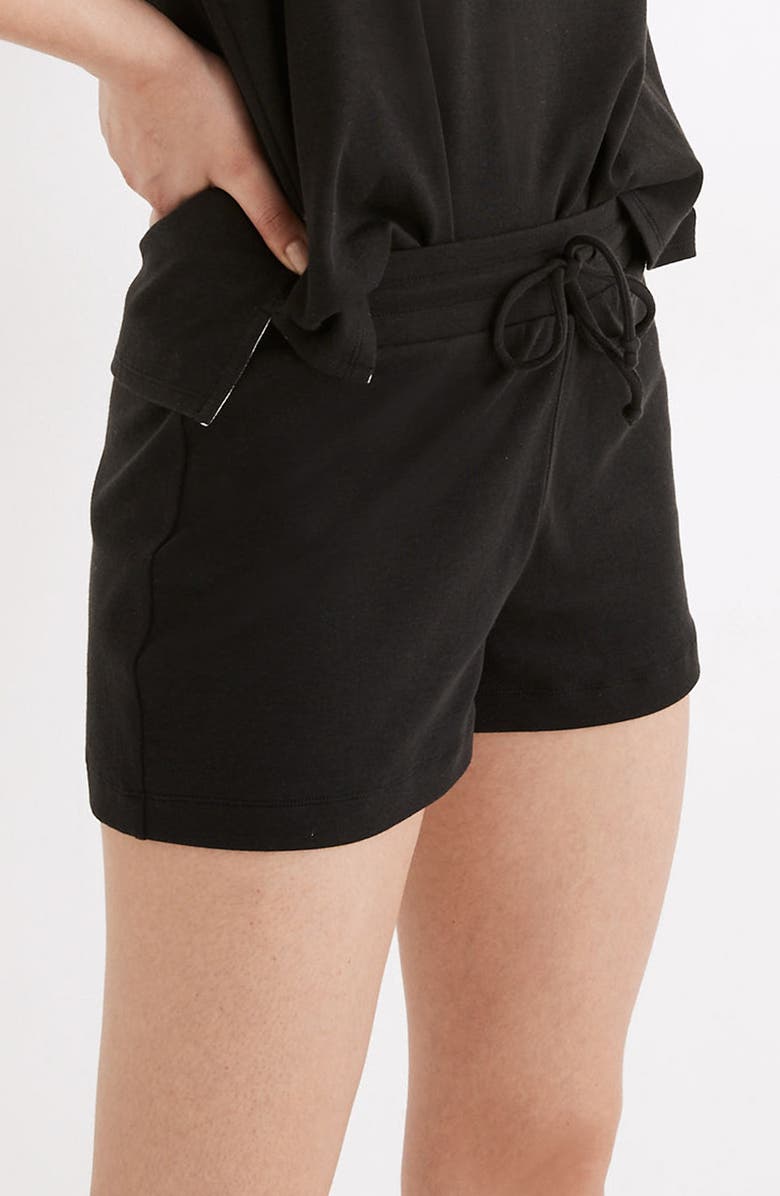 Madewell MWL Breeze Drawstring Shorts, Alternate, color,