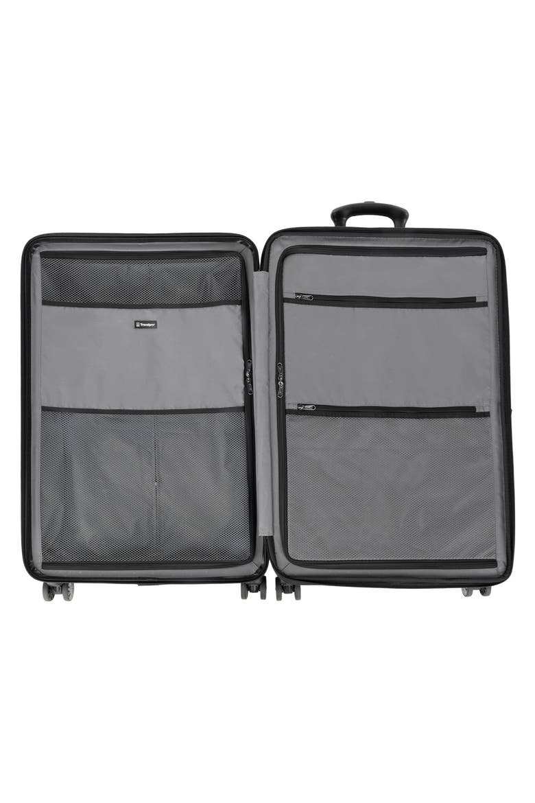 Rollmaster™ Lite 2 28-Inch Expandable Carry-On Hardside Spinner Luggage, Alternate, color, BLACK MATTE