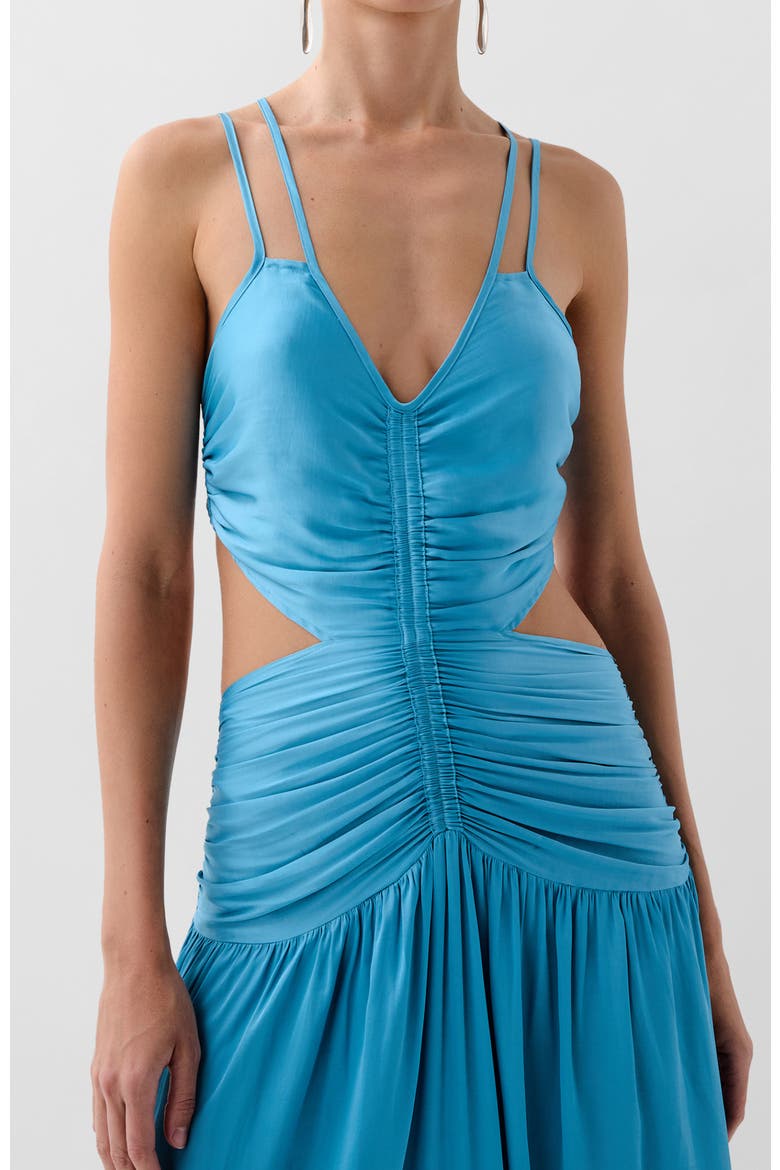 Slip Wow Back Dress, Alternate, color, Blue