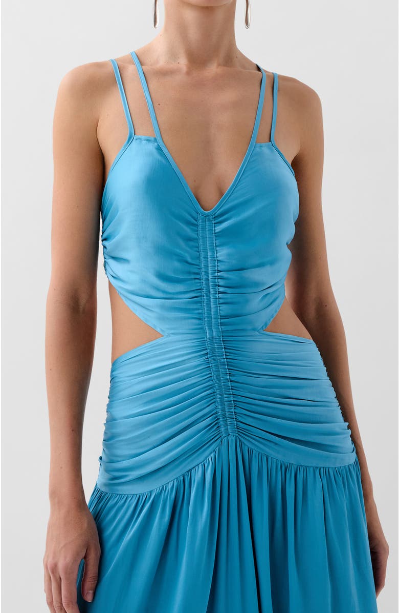 Scalpers Slip Wow Back Dress, Alternate, color, Blue