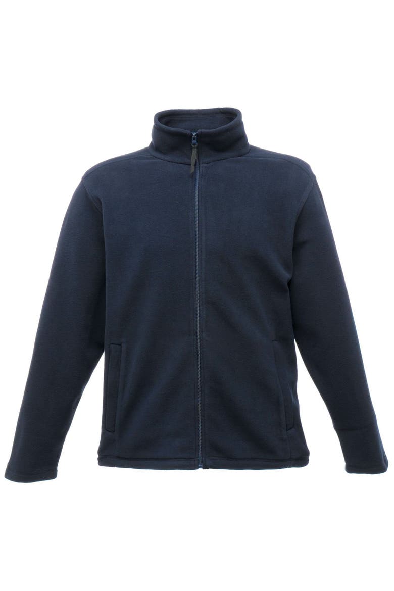 Plain Micro Fleece Full Zip Jacket, Main, color, Dark Navy