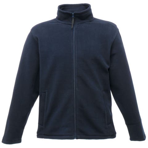 Plain Micro Fleece Full Zip Jacket