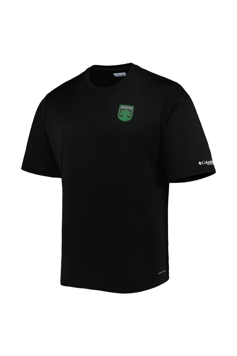 Men's Columbia Black Austin FC Terminal Tackle Omni-Shade T-Shirt, Alternate, color, Black