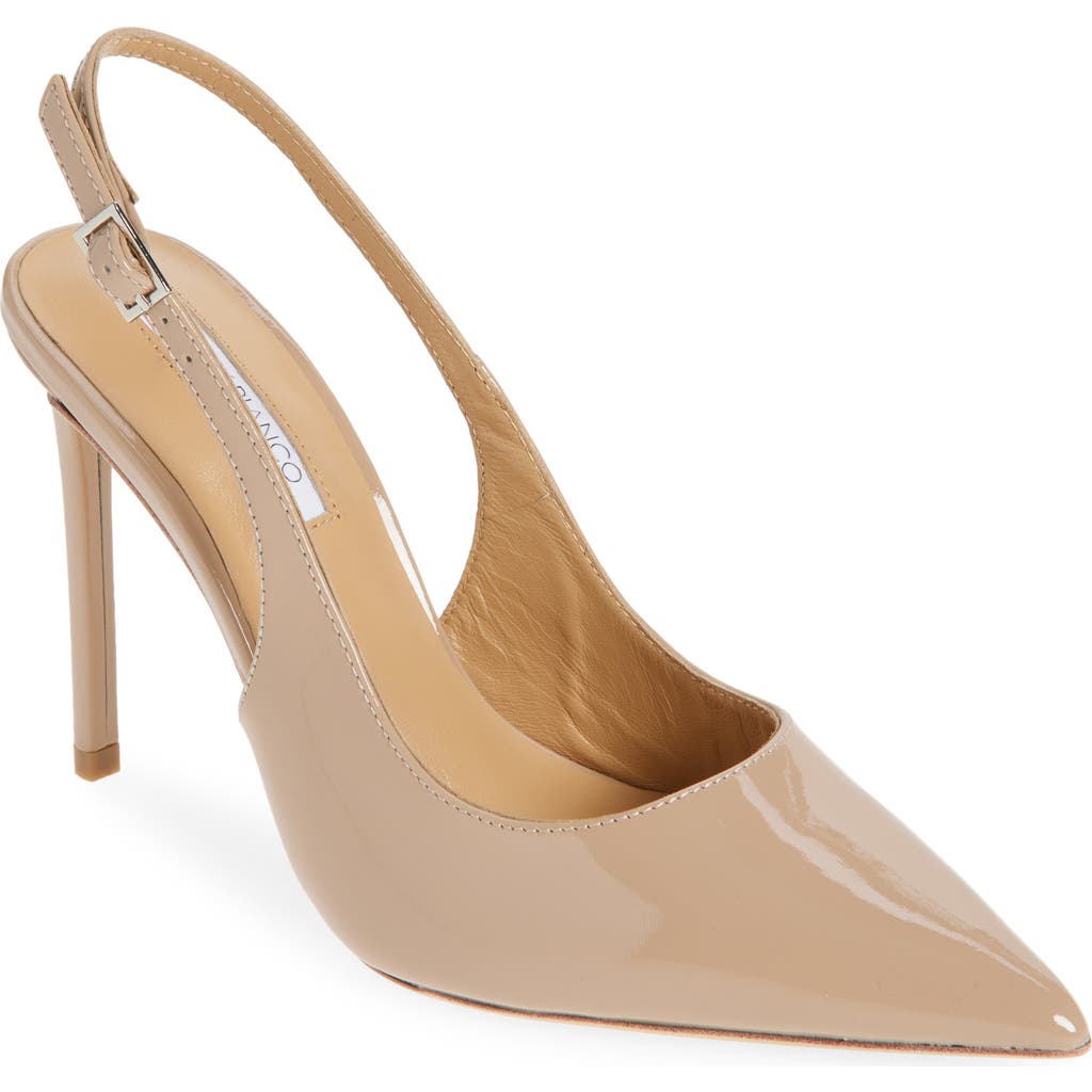 Tony Bianco Asti Slingback Pointed Toe Pump in Coco Patent  product