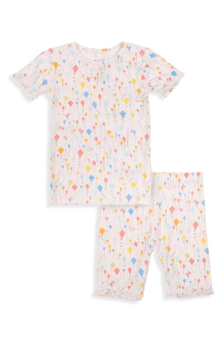 Magnetic Me Kids' Sky's the Limit Magnetic Short Two-Piece Pajamas, Main, color, Pink