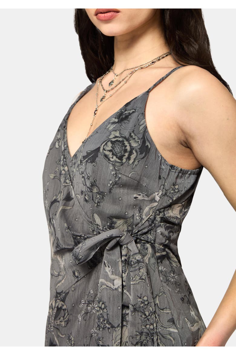 Merunicorn Enchanted Forest Midaxi Dress, Alternate, color, Grey