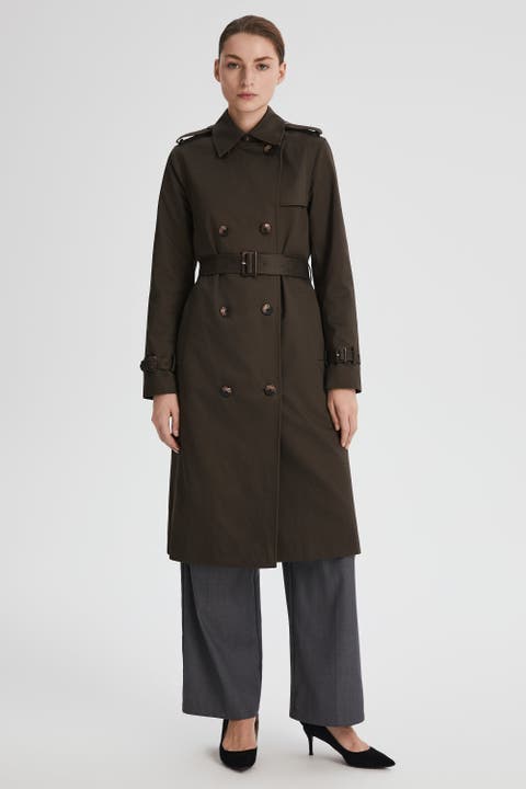 Long Classic Trench Coat