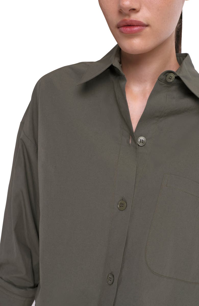 TWP Soon to Be Ex Crop Button-Up Shirt, Alternate, color,