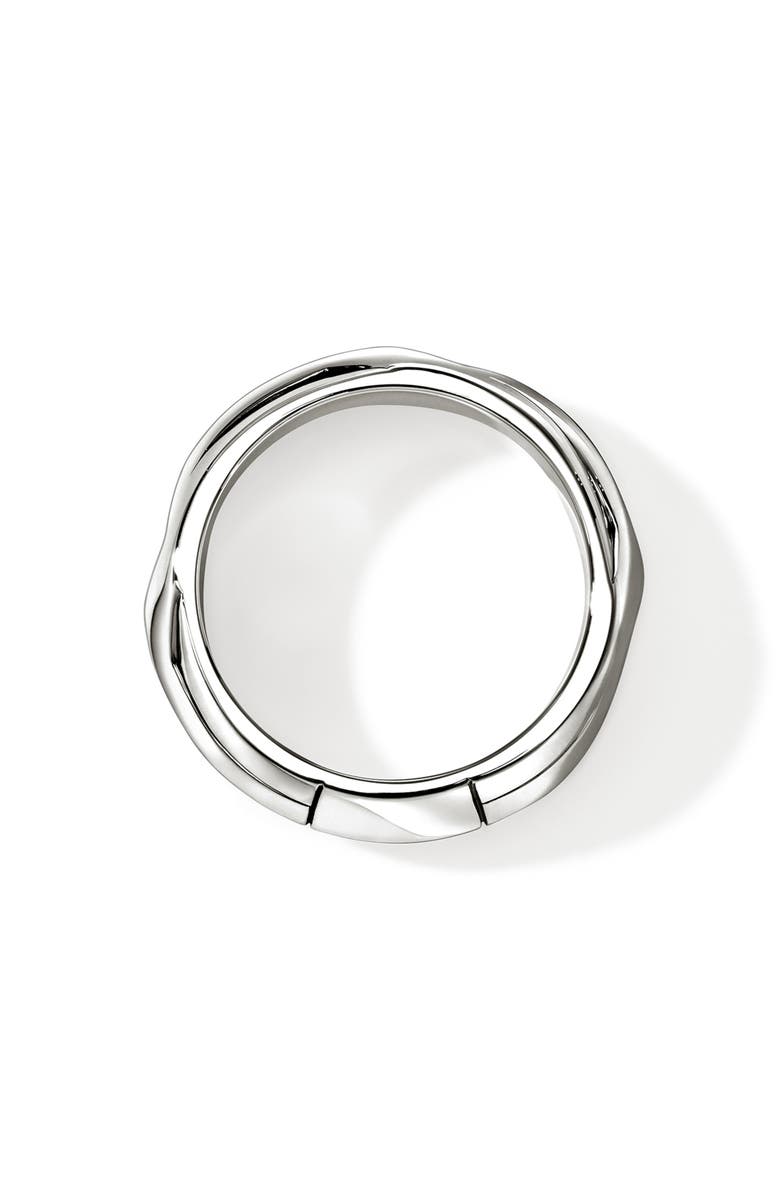 John Hardy Icon 50 Sterling Silver Band, 7mm, Alternate, color,