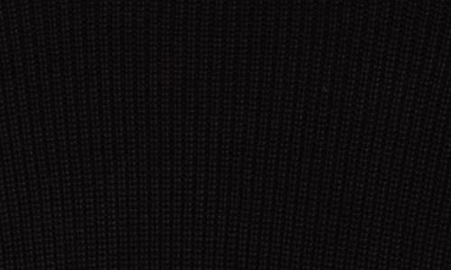 Rag & Bone Curtis Crewneck Cotton Sweater In Black