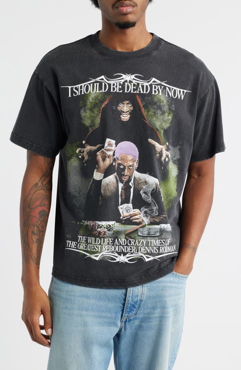 Dennis Rodman Autobiography Graphic T-Shirt