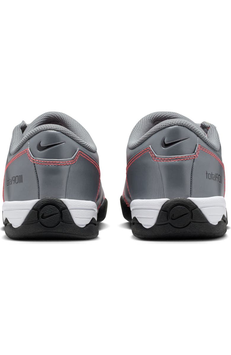 Nike Total 90 Soccer Sneaker, Alternate, color, Smoke Grey/ Black/ Crimson