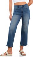 HINT OF BLU Ankle Straight Leg Jeans