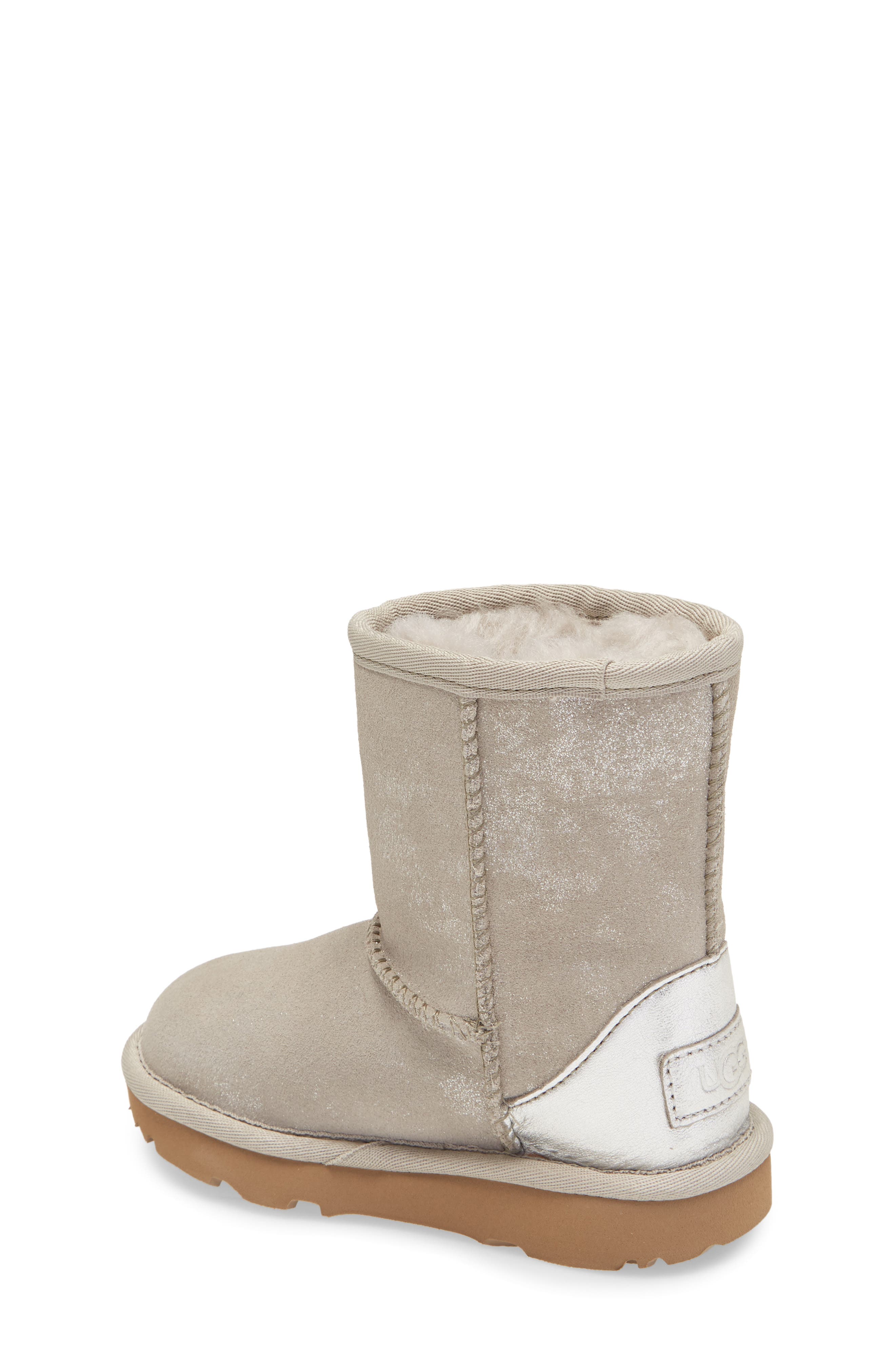 UGG<sup>®</sup> Classic II Shimmer Metallic Bootie, Alternate, color, 