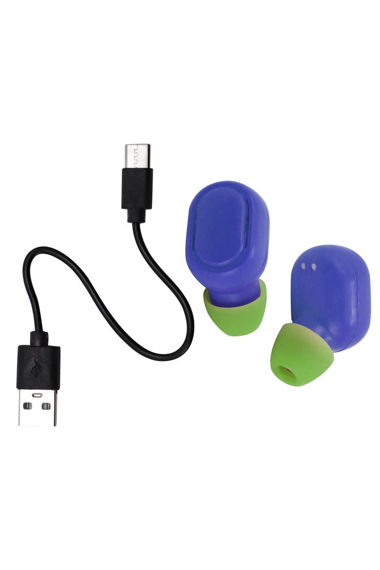 Ninja Turtles Leo Wireless Bluetooth True Earbuds, Alternate, color, Green