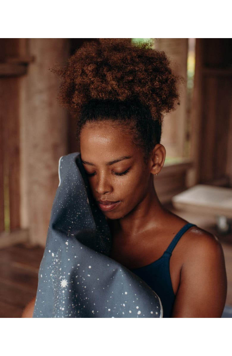 Yoga Design Lab Yoga Hand Towel, Alternate, color, Mandala Turquoise