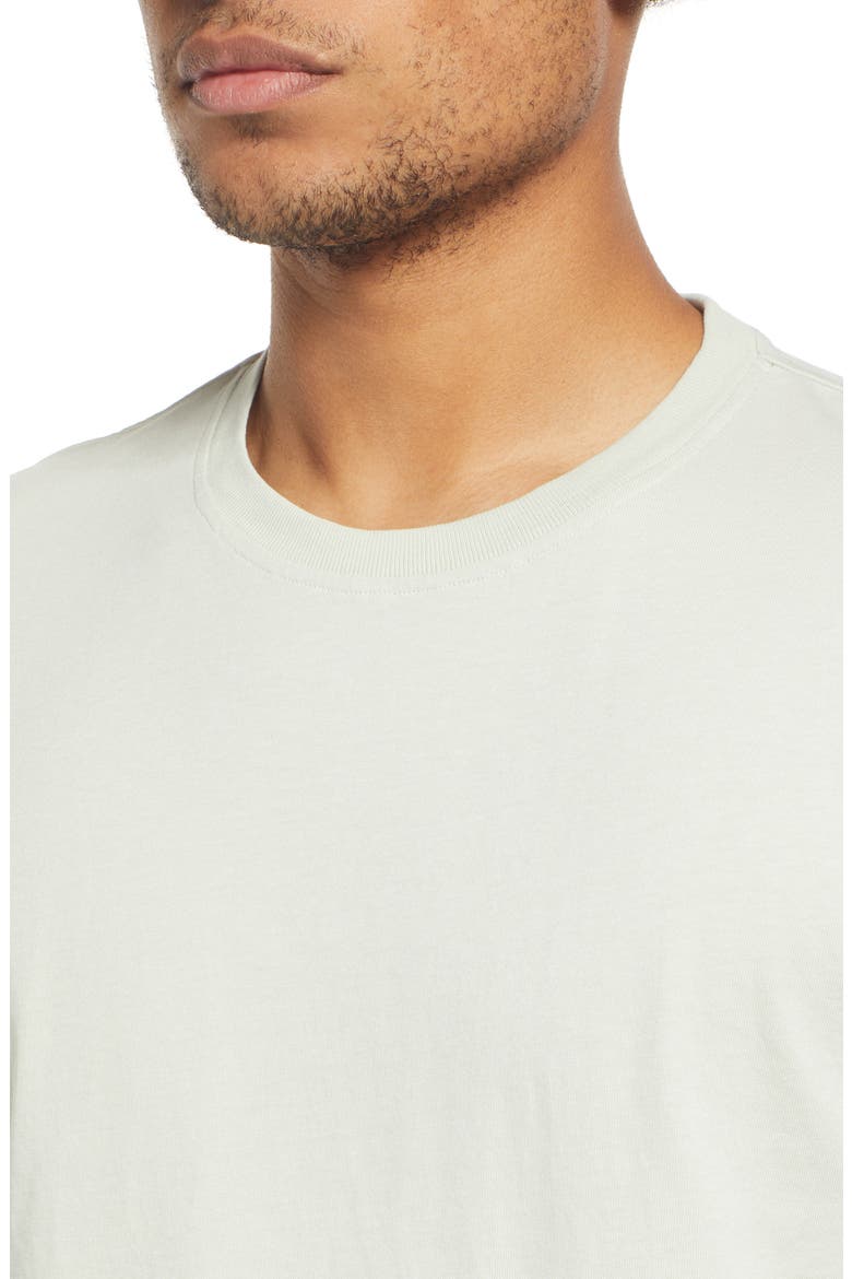Logo Cotton T-Shirt, Alternate, color, GREY GREEN
