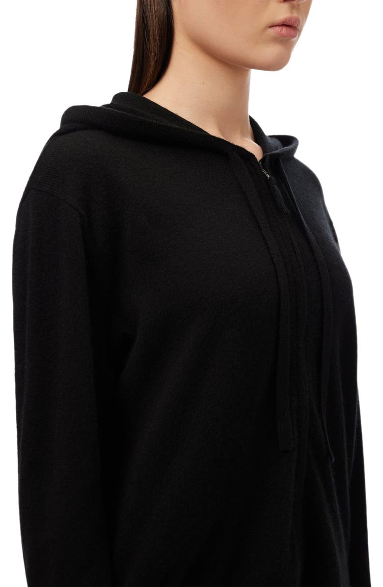 Gobi Cashmere Cashmere Zip Up Hoodie, Alternate, color, 