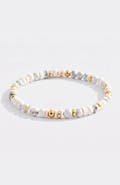 Mint & Lily Stacking Birthstone Beaded Bracelet