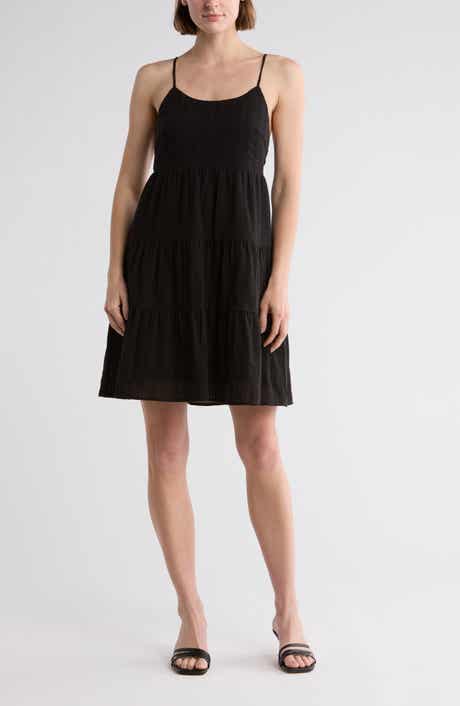 Smocked Cotton Babydoll Dress