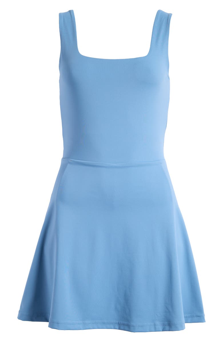 TravisMathew Night Bloom Sleeveless Sport Dress, Alternate, color, Copen Blue