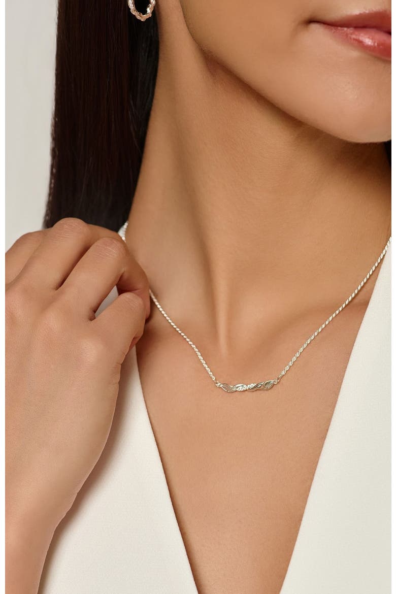 Sacred Vine Necklace, Alternate, color, Sterling Silver