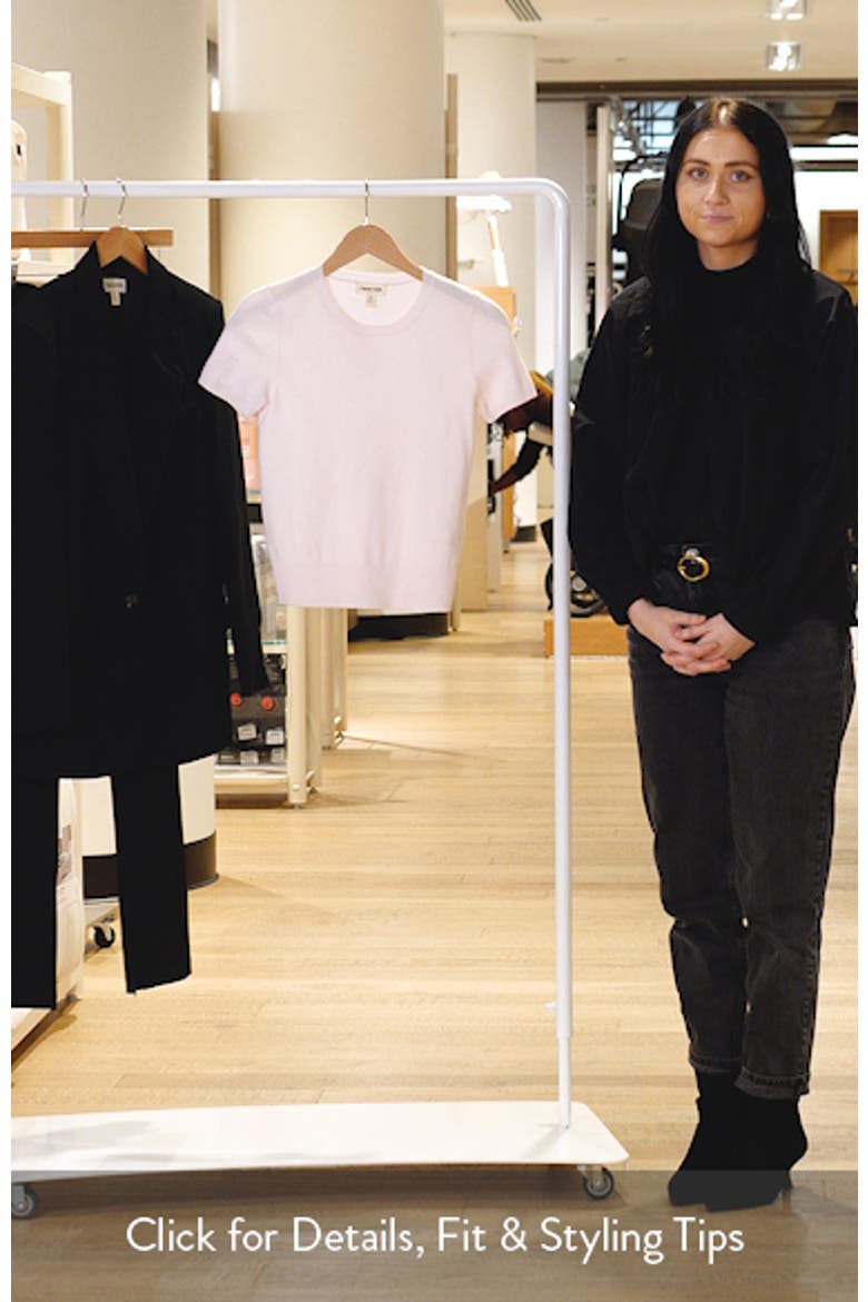 Fitted Short Sleeve Sweater video