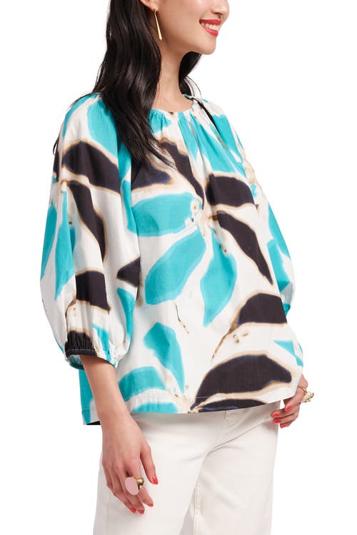 Frances Valentine Bliss Top In Banana Leaf