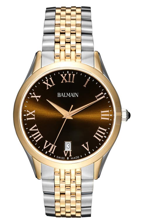 Balmain Gent Bracelet Watch, 40mm In Two Tone