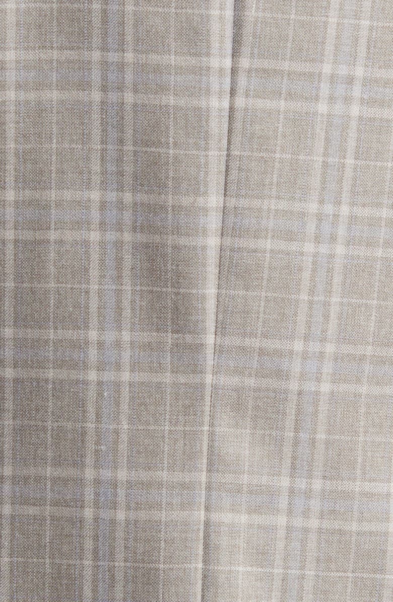 Peter Millar Plaid Wool, Silk & Linen Sport Coat, Alternate, color, 