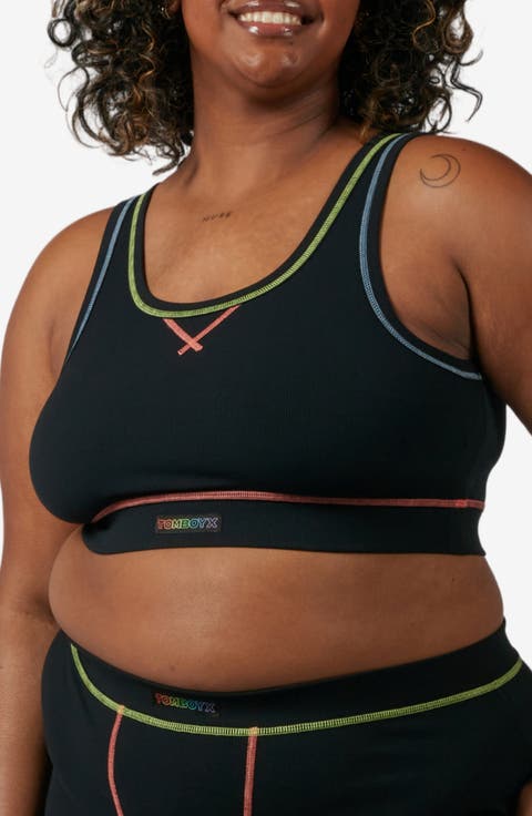Essentials Rib Sports Bra (Regular & Plus)