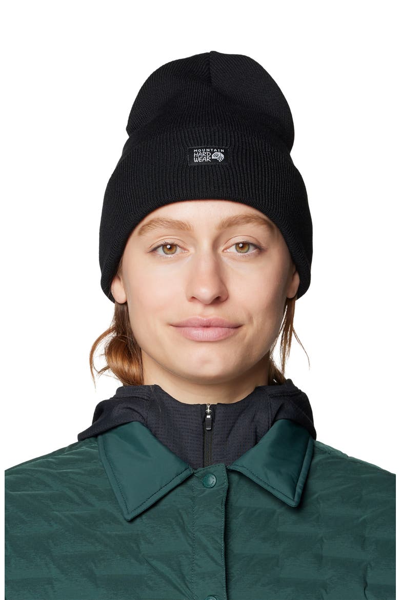 Town Square Beanie, Alternate, color, BLACK