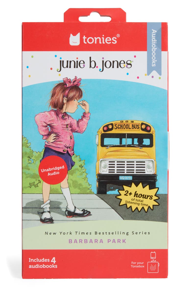 Set of 4 Junie B. Jones Audiobook Bundle, Alternate, color, MULTICOLOR