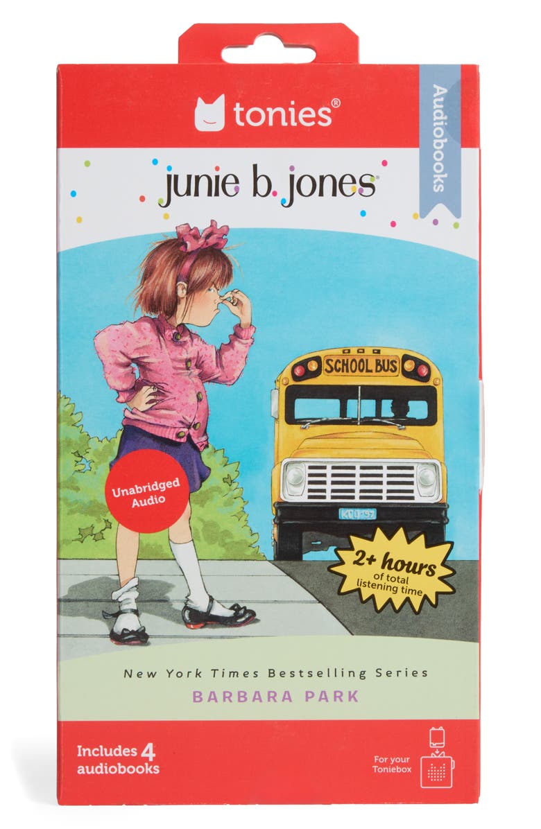 tonies Set of 4 Junie B. Jones Audiobook Bundle, Alternate, color, Multicolor