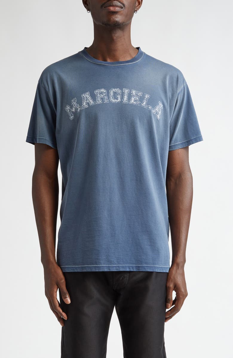 Maison Margiela Weathered Graphic T-Shirt, Main, color,