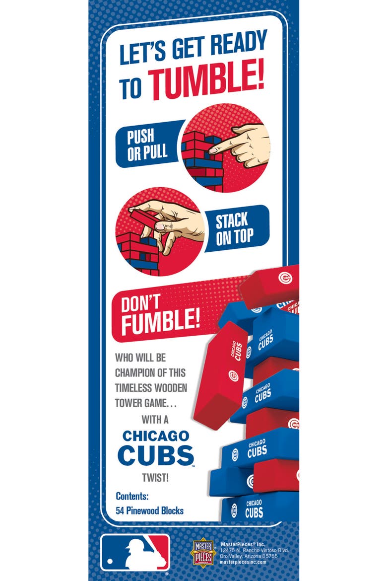 Chicago Cubs Tumble Tower, Alternate, color, Multicolor