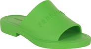FERRAGAMO Giuneva Logo Embossed Slide Sandal