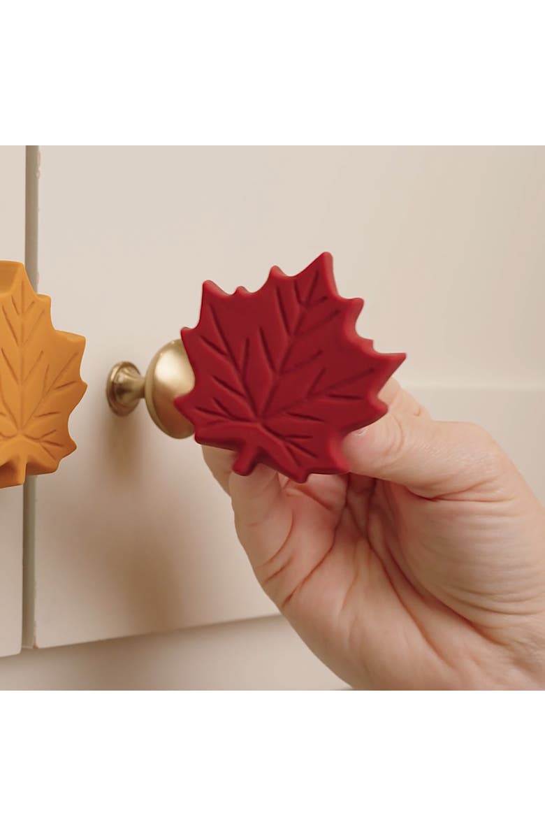 Knobēz Decorative Knob Cover, Fall Leaf, 12 Pack, Alternate, color, 