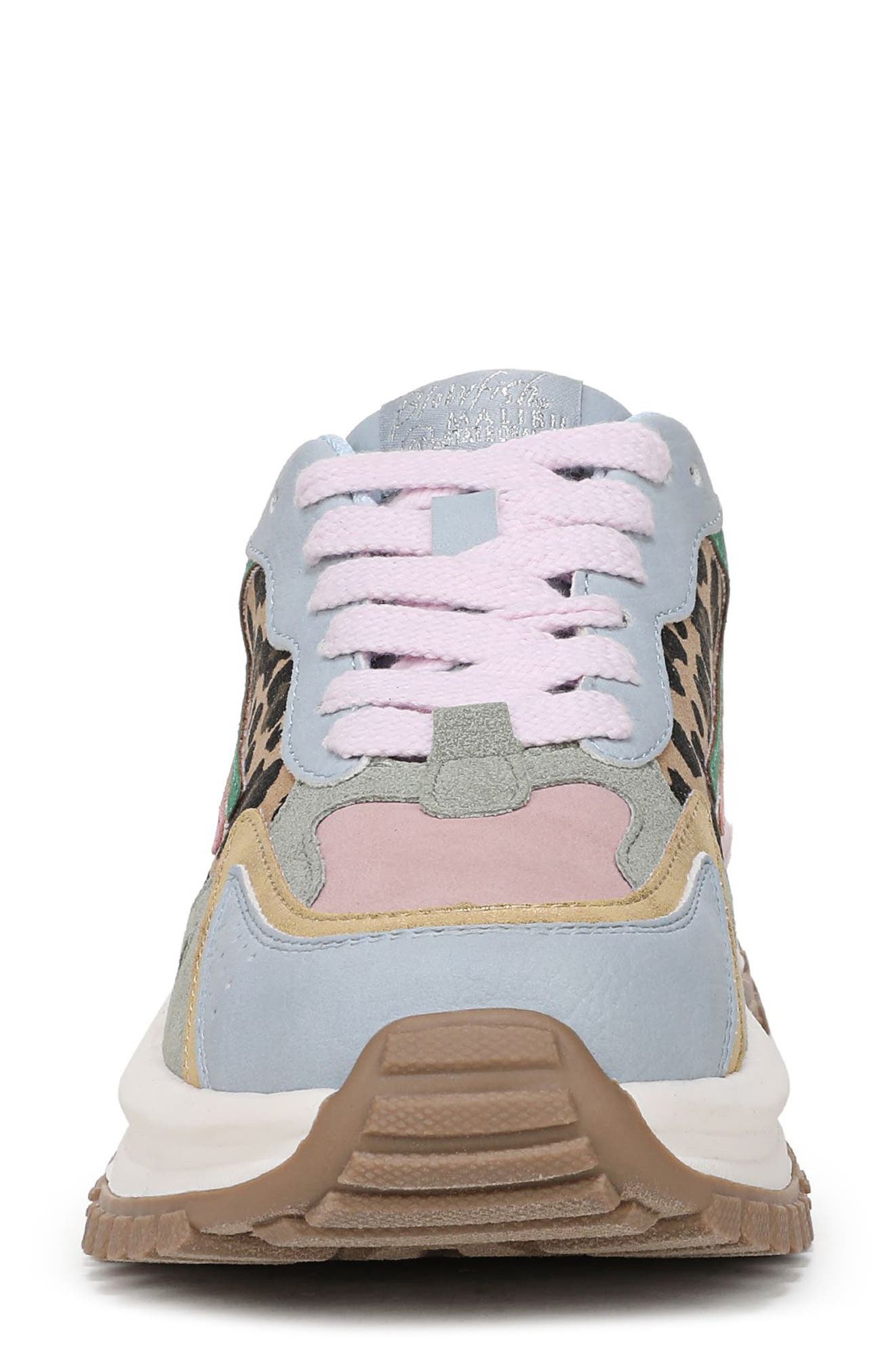 Blowfish Malibu Leo Sneaker, Alternate, color, Cloud Blue / Leopard Multi