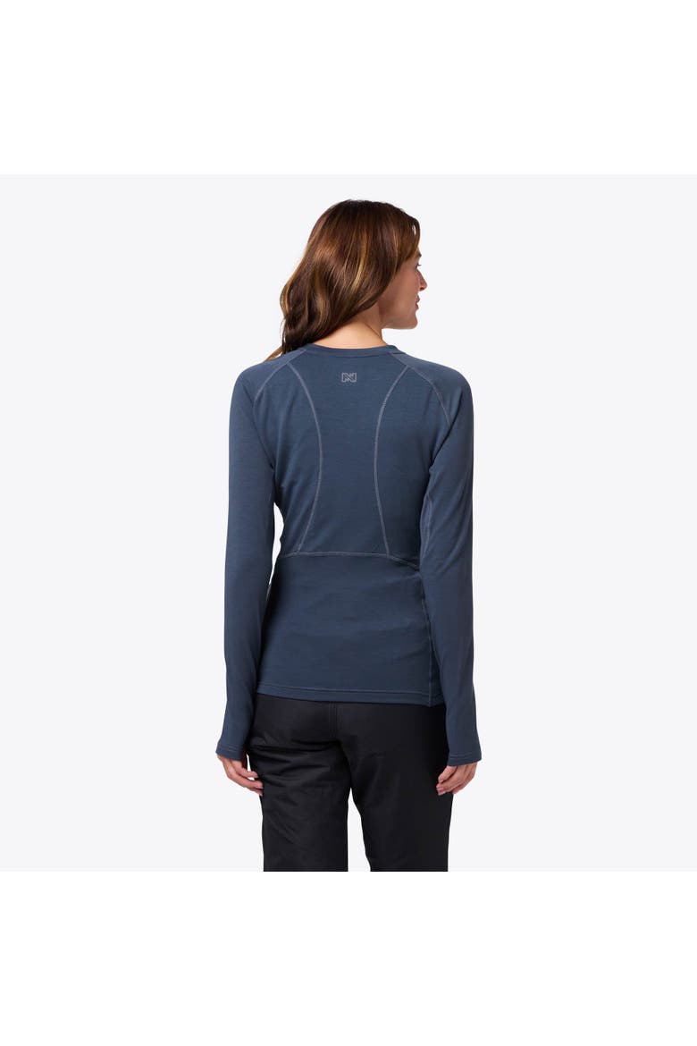 Baselite Lightweight Heated Base Layer Shirt - Women's, Alternate, color, Arctic Blue