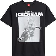 ICECREAM Sip Cotton Graphic T-Shirt