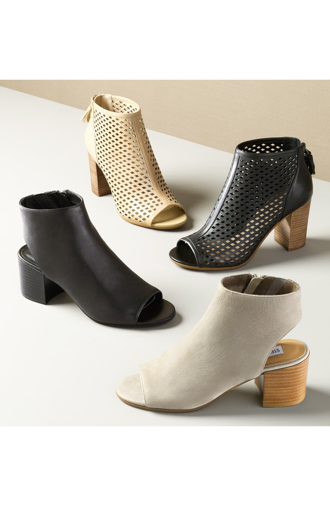 BP. Caat Open Toe Bootie, Alternate, color, 