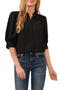 Puff Sleeve Button-Up Shirt