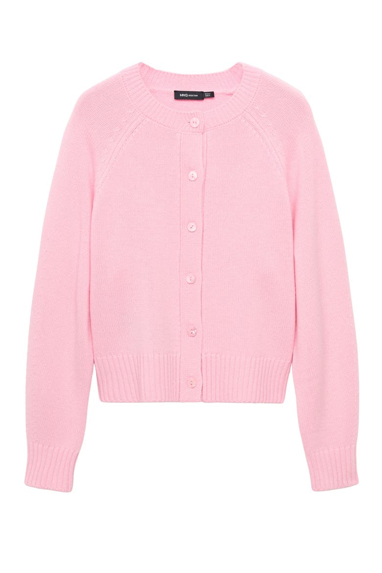 Selection Wool & Cashmere Cardigan, Alternate, color, PINK