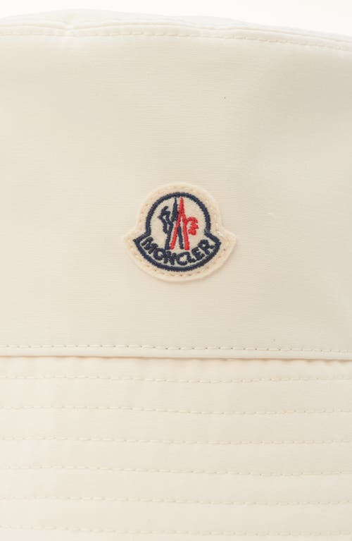 Moncler Archivio Dna Bucket Hat In White