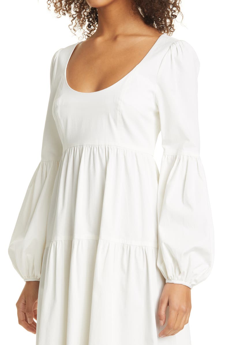 Cinq à Sept Rose Long Sleeve Midi Dress, Alternate, color, 