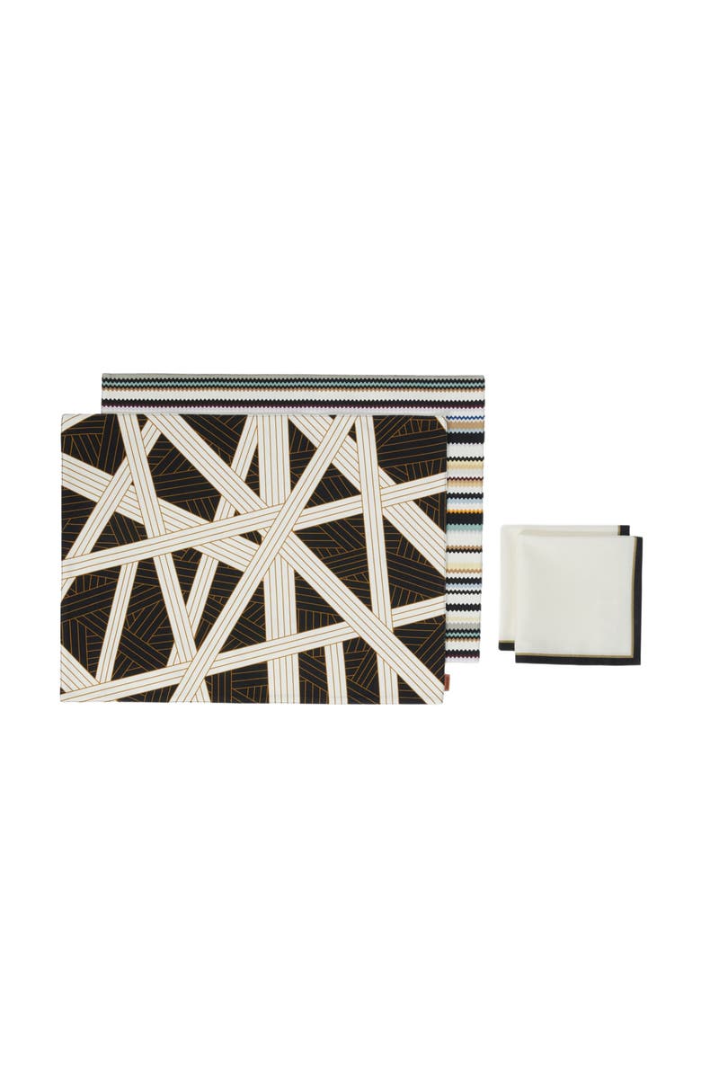 Missoni Home Set Of Two Nastri And Shangai Placemats + Two Napkins, Main, color,