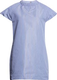 Sacai Poplin Sweatshirt Dress
